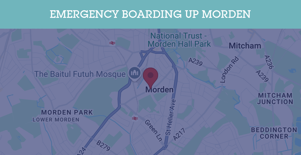 Emergency Boarding Up Services in Morden - SW postcode