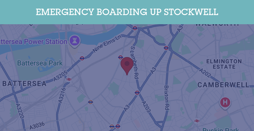 Emergency Boarding Up Services in Stockwell - SW postcode