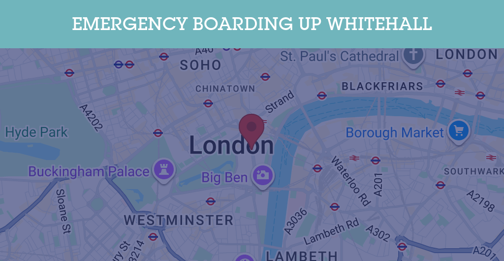 Emergency Boarding Up Services in Whitehall - SW postcode